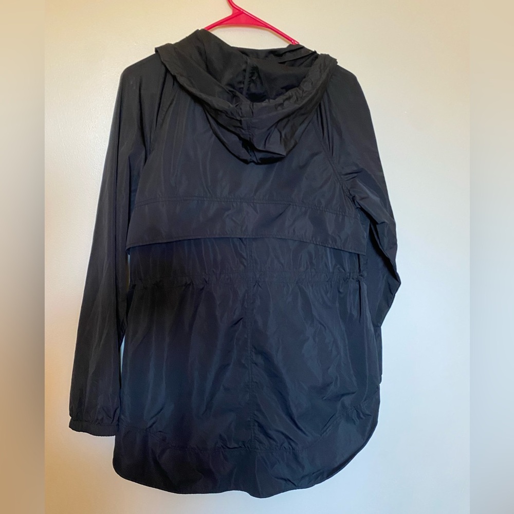 Black Rain Coat Maurices - Picture 3 of 3